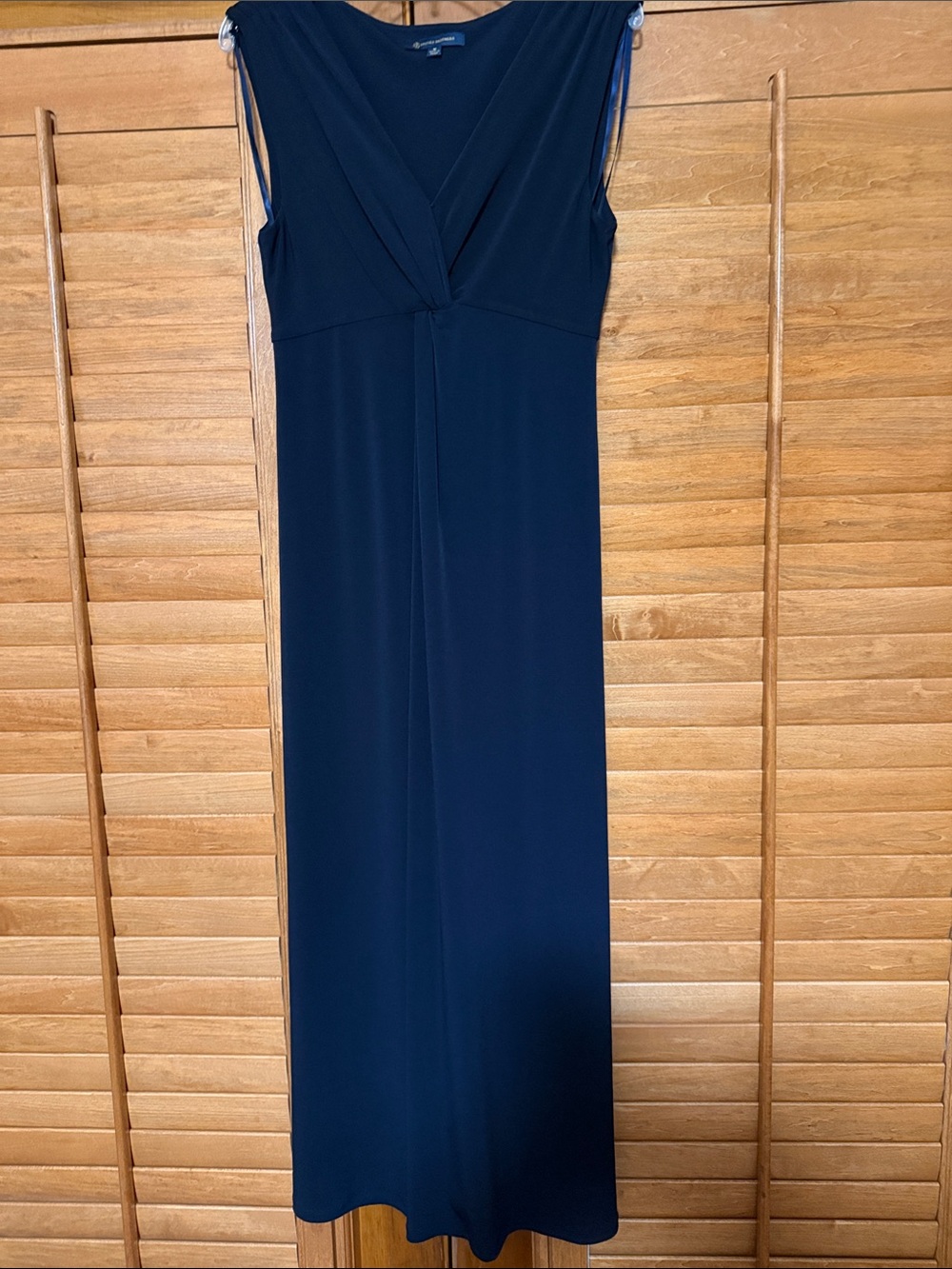Banana Republic Navy V-Neck Maxi Dress